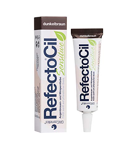 RefectoCil Sensitive Lash and Brow Tint 15 ml, Dark Brown by Refectocil