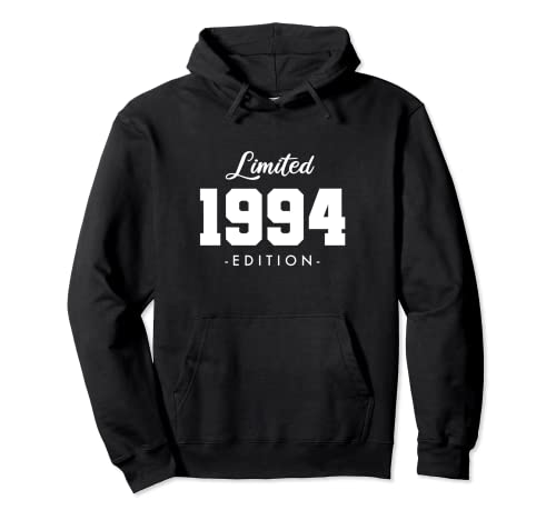 Retro 28 Años Nacido en 1994 Edición Limitada 28 Cumpleaños Sudadera con Capucha