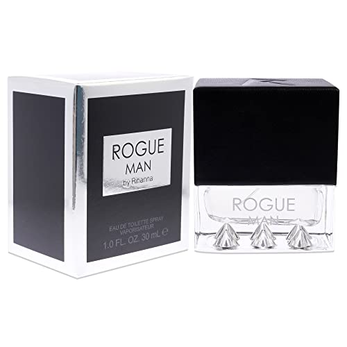 Rihanna Rogue Hombre, spray Eau de Toilette para hombres, 30 ml