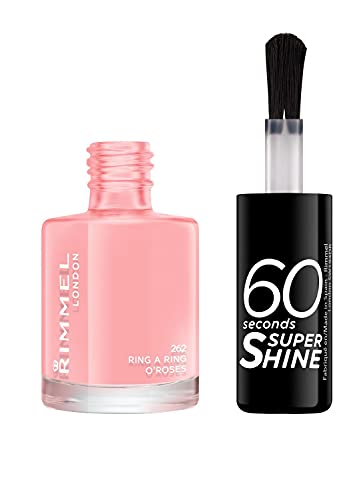 Rimmel London uñas maquillaje de 60 segundos de Super Shine Nail Polish Nr. 262 anillo A Ring O Rosas 8 ml