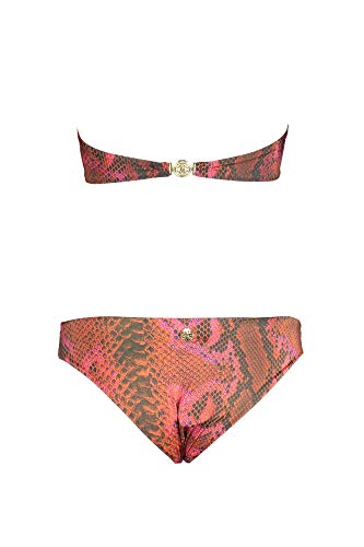 Roberto Cavalli HSW08C - Bikini para mujer rojo S