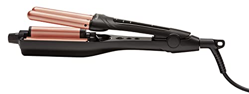 Rowenta CF4710 Hair styler Waves Addict (6 niveles de temperatura) negro / rosado - rizador innovador y creativo