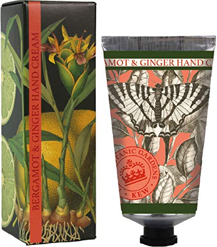 Royal Botanical Gardens, Kew Bergamot & Ginger Hand Cream, 75mls