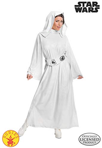 Rubies - Disfraz de Princess Leia de Star Wars estilo 5 para mujer adulta - talla S (Pecho 91,5 –96,5 cm; Cintura 68,5–76,2 cm)