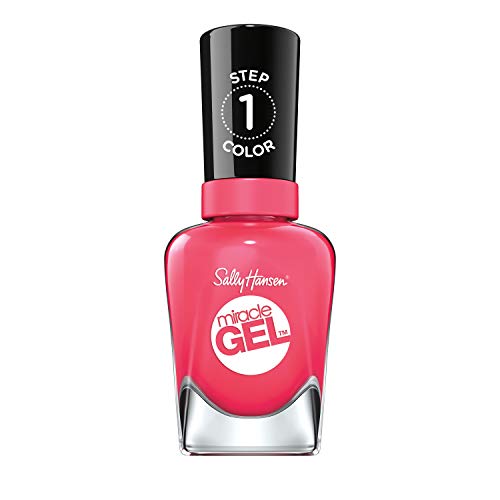 SALLY HANSEN - Miracle Gel Nail Polish Electric Pop - 0.5 fl. oz. (14.7 ml)