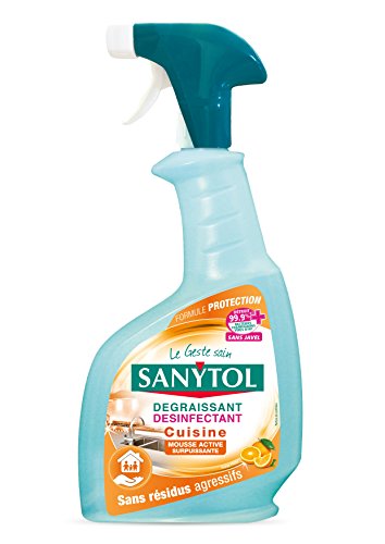 Sanytol dégraissant desinfectante protección cocina Fresh – Juego de 4