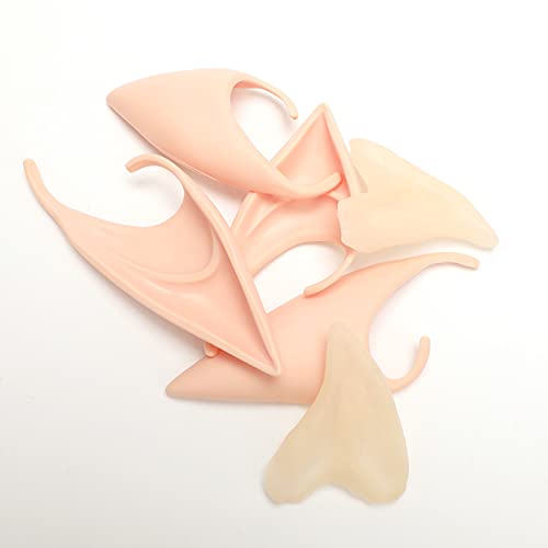 SAVITA Elf Ears Cosplay Máscaras Fake Latex Elf Fairy Ears Accesorios para Halloween Costume Party Favor (3 Pares)