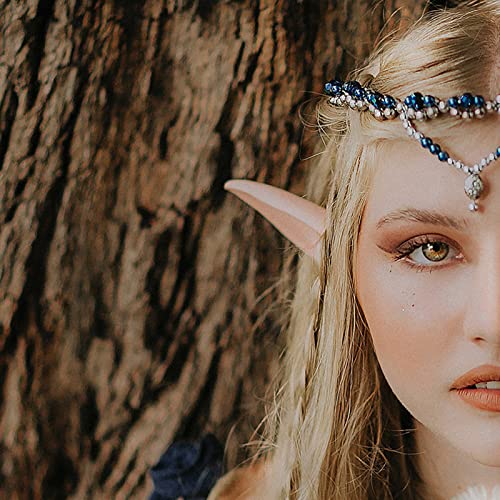 SAVITA Elf Ears Cosplay Máscaras Fake Latex Elf Fairy Ears Accesorios para Halloween Costume Party Favor (3 Pares)