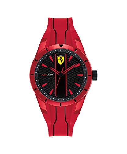 Scuderia Ferrari Reloj Analógico para Niños de Cuarzo con Correa en Silicona 830494