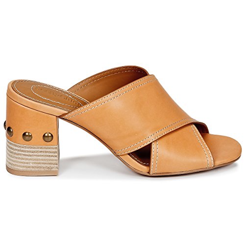 See By Chloé Sb30083 Zuecos Mujeres Camel - 35 - Zuecos (Mules) Shoes