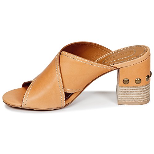 See By Chloé Sb30083 Zuecos Mujeres Camel - 35 - Zuecos (Mules) Shoes