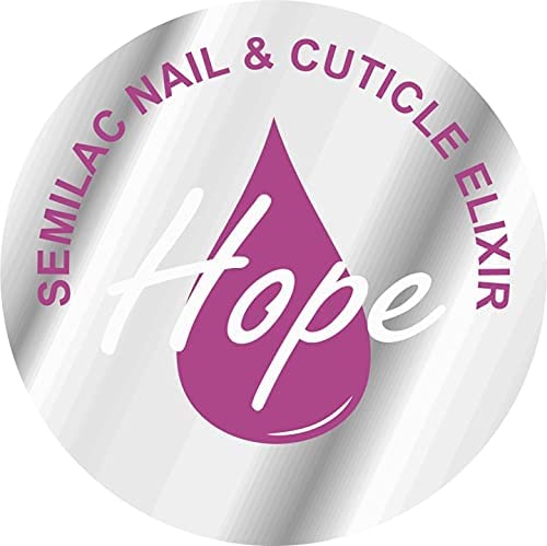 Semilac Nail & Cutticle Elixir Hope 7 ml – Acondicionador hidratante para uñas | Hidratante y nutrir intensamente | Cuidado de uñas y cutículas en casa