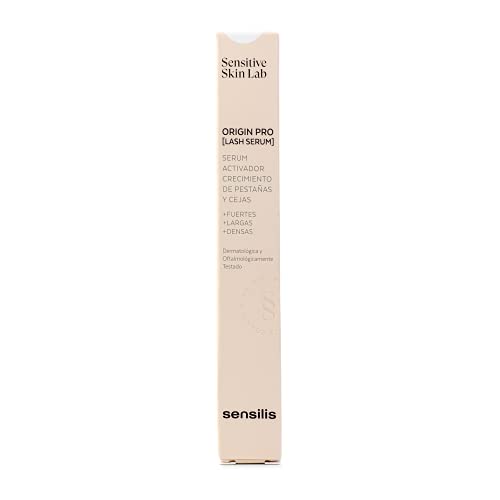 Sensilis Make Up Origin Pro - Sérum Activador De Crecimiento Para Pestañas Y Cejas Despobladas O Debilitadas, Con Biotinoyl, Pro-vitamina B5 Y Arginina - 3,5 Ml