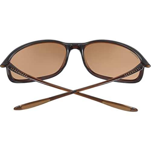 SERENGETI Sestriere Gafas, Unisex Adulto, Sanded Dark Rootbeer, S/M