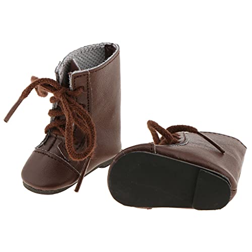 Sharplace 3 Pares de Fashion Zapatos con Cordones Botas para 14 Pulgadas Wellie Wisher Muñecas