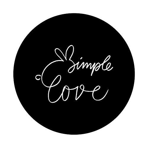 Simple Love Conejo Madre Regalo Conejo Mama PopSockets PopGrip Intercambiable