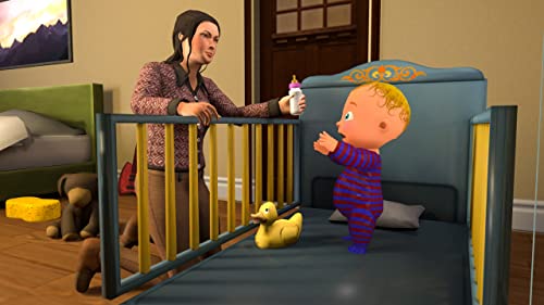 simulador de madre 3D: simulador de bebé virtual juegos de mamá de familia felices