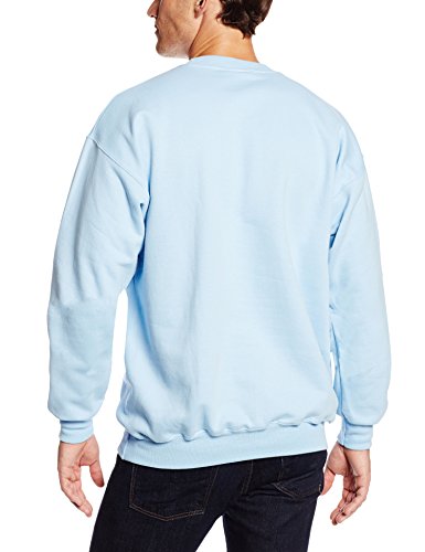 (Small, Light Blue) - Hanes Men's Ultimate Cotton Fleece Crew