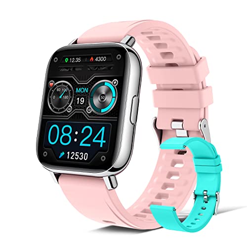 Smartwatch, 1.69'' Reloj Inteligente Hombre Mujer, Impermeable IP68 Reloj Deportivo con Pulsómetro, Monitor de Sueño, Monitores de Actividad, Cronómetro, Podómetro, Pulsera de Actividad Inteligente