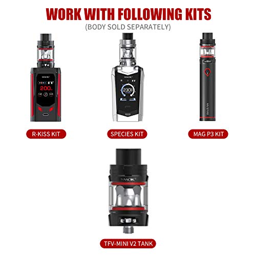 SMOK TFV8 Baby V2 (Tfv-Mini) Bobinas S1 Malla 0.15 Ohm (Paquete de 3) Sin nicotina ni tabaco