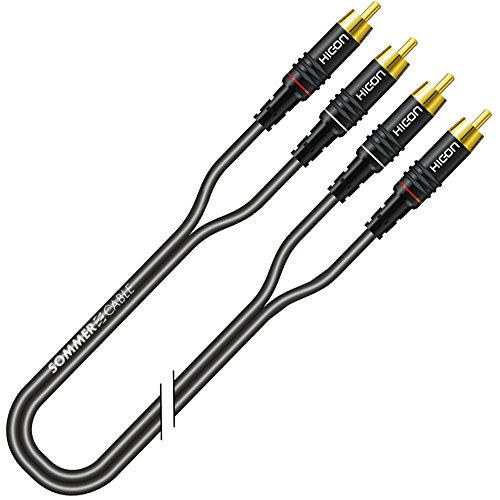 Sommer BK Icona - Cable RCA (2 x 2, 1 m)