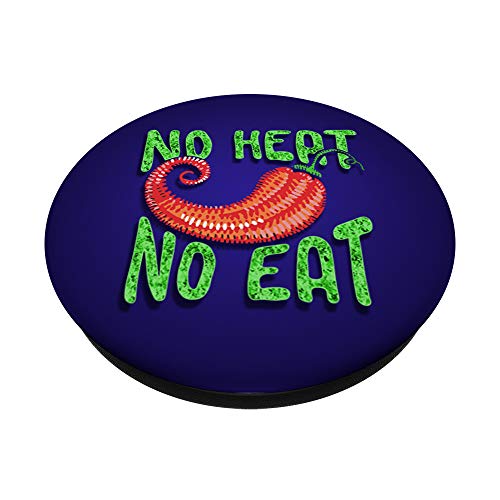 Spicy Chili Scoville Lover Spicy Statement - No calentar no PopSockets PopGrip Intercambiable