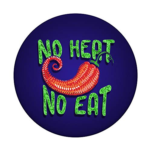 Spicy Chili Scoville Lover Spicy Statement - No calentar no PopSockets PopGrip Intercambiable