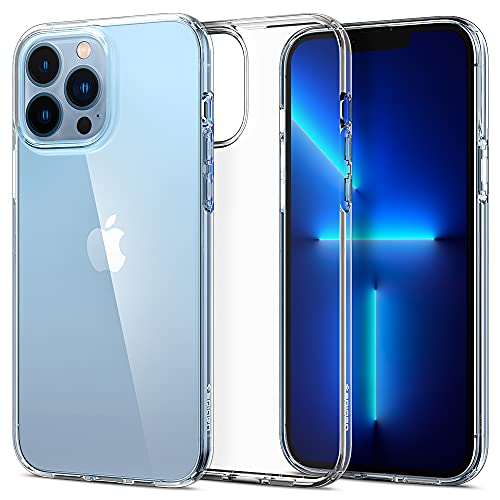 Spigen Funda Liquid Crystal Compatible con iPhone 13 Pro MAX - Transparente