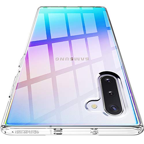 Spigen Funda Liquid Crystal Compatible con Samsung Galaxy Note 10 - Transparente