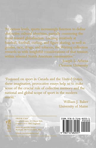 Sport and Memory in North America (Sport in the Global Society)