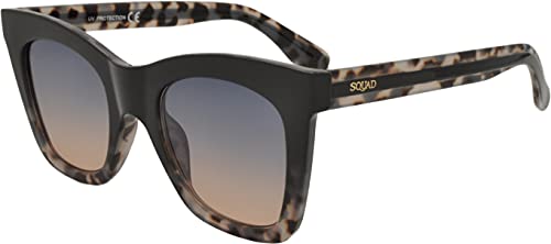 SQUAD Gafas de sol mujeres y hombres Talla grande Fashion Casual Cuadradas 100% protección UV400