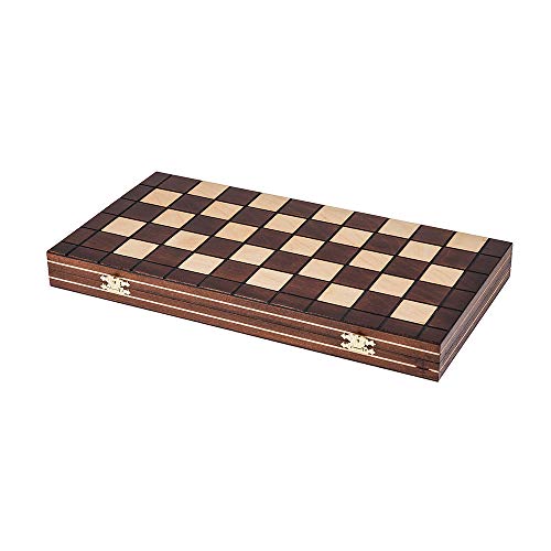 Square - Damas de Madera - 100 Campo - Checkers - 40 x 40 cm