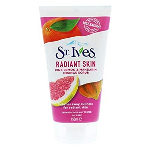 St. Ives Even & Bright Pink Lemon & Orange Scrub, 150 ml