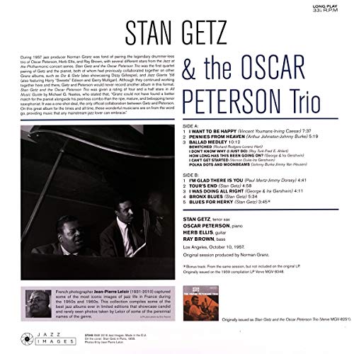 Stan Getz & The Oscar Peterson Trio [lp] [Vinilo]