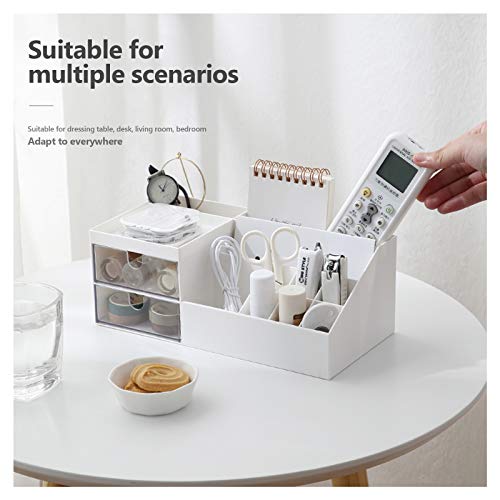 Subsky Organizador de Maquillaje con cajones, Almacenamiento de Maquillaje, Organizador de tocador para cosméticos, Caja de Maquillaje con cajones para tocador, Dormitorio, baño