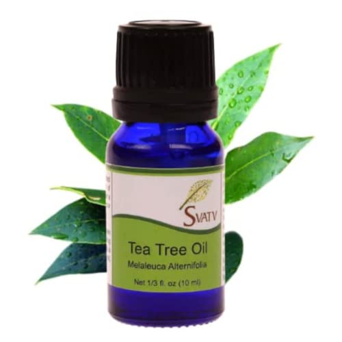 SVATV Árbol de té / Tea Tree Aceite Esencial de Grado Terapéutico Aceites de Aromaterapia Aceite de Fragancia para Difusor Yoga Masaje y Cuidado Personal DIY 10ml