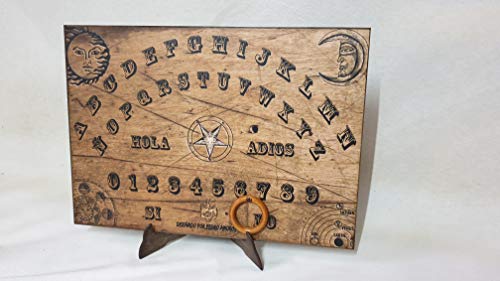 Tablero Ouija Artesano Edición Pedro Amorós - Tamaño Grande 41.7 x 29.6 cm