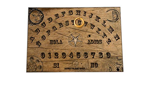 Tablero Ouija Artesano Edición Pedro Amorós - Tamaño Grande 41.7 x 29.6 cm