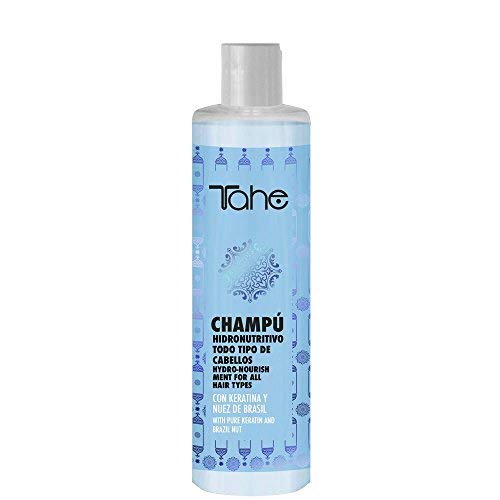 Tahe Bio-Fluid Champú Hidronutritivo 2-Phase para Todo Tipo de Cabellos con Activos Hidratantes y Reestructurantes, 300 ml