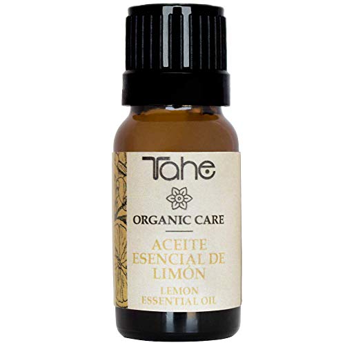 Tahe Organic Care Aceite Esencial de Limón 100% Puro y Natural Efecto Astringente, Dermoprotector Equilibrante Antioxidante, 10 ml