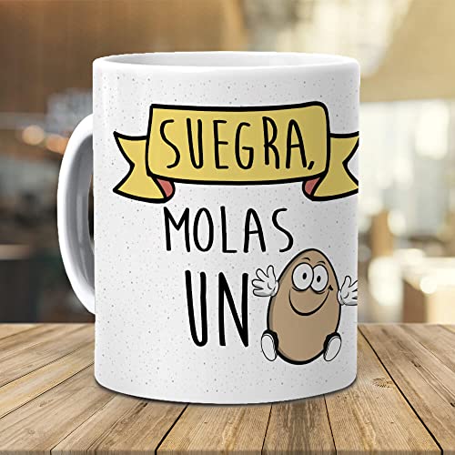 Taza Suegra, molas un Huevo