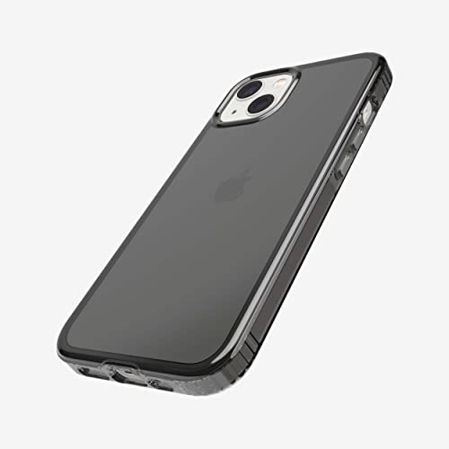 tech21 EVO Clear para iPhone – Funda de teléfono Tintada de Carbono con protección multicaída de 12 pies, Gris