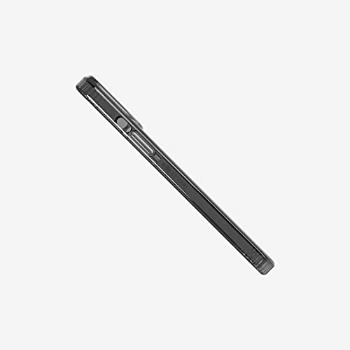 tech21 EVO Tint para iPhone Pro MAX – Funda de teléfono Tintada de Carbono con protección multicaída de 12 pies, Gris