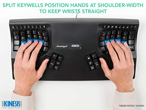 Teclado perfil Kinesis Advantage 2 para Mac/PC