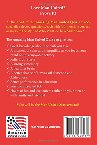 The Amazing Man United Quiz: Mastermind Challenge (Man United Activity Book Collection 2022)
