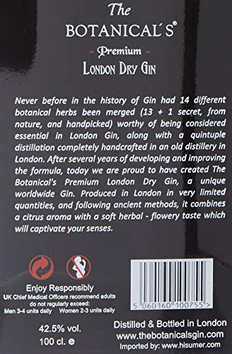 The Botanical's Ginebra Premium London - 1000 ml