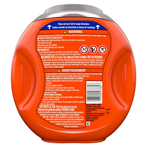 Tide Pods He Turbo lavandería detergente paquetes, primavera Prado, 81 ct, 1