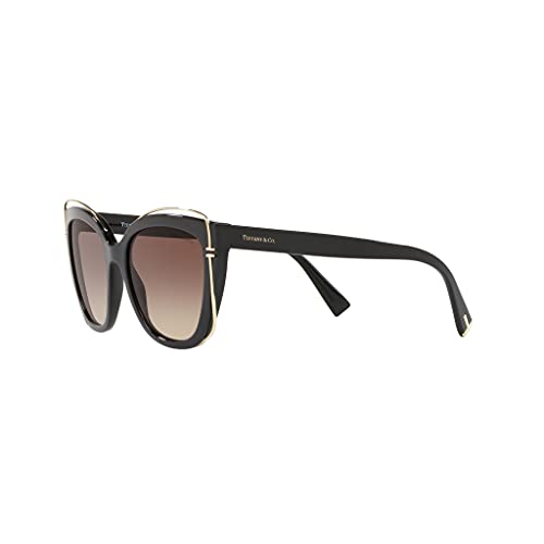 Tiffany Gafas de Sol T TF 4148 BLACK/BROWN SHADED mujer