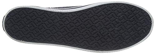 Tommy Hilfiger Corporate Flatform Sneaker, Zapatillas Mujer, Azul (Midnight 403), 36 EU