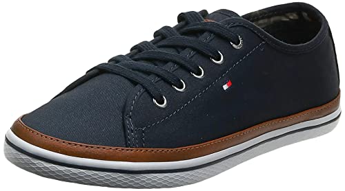 Tommy Hilfiger K1285esha 6d, Zapatillas para Mujer, Azul (Midnight 403), 37 EU